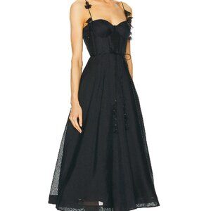 Zimmerman Natura Midi Corset Dress